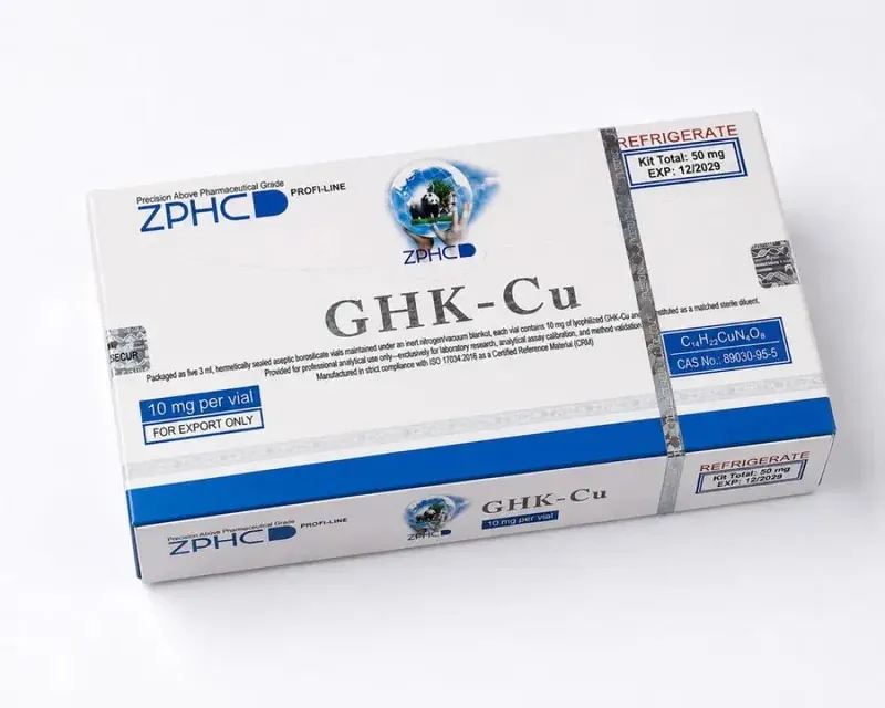 Упаковка GHK-Cu производства ZPHC, линейка Profi-Line